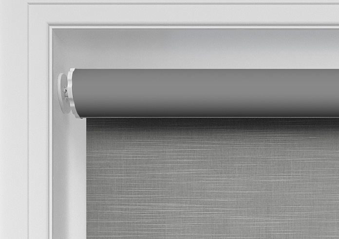 Amalfi, Stormcloud Grey - Twist&Fit Roller Blind - Image 10